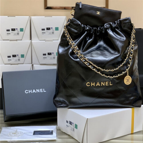 High Quality Luxury Chanel 22 Large Handbag – Style 46875 product detail