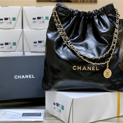 High Quality Luxury Chanel 22 Large Handbag – Style 46875