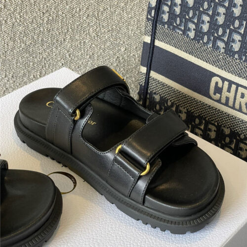 High Quality Luxury Dior Classic Slippers – Style 37766 product detail