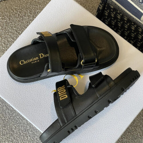 High Quality Luxury Dior Classic Slippers – Style 37766 product detail