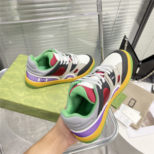 High Quality Luxury Gucci Low Couple Sneakers – Style 79827 product detail