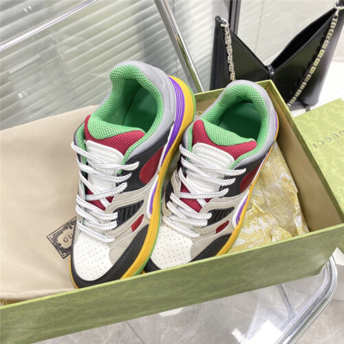 High Quality Luxury Gucci Low Couple Sneakers – Style 79827 product detail