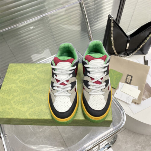 High Quality Luxury Gucci Low Couple Sneakers – Style 79827 alternate view