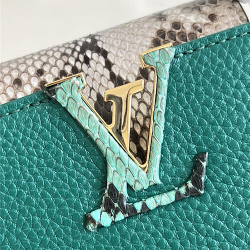 High Quality Luxury Louis Vuitton Capucines Mini Bag Green product detail