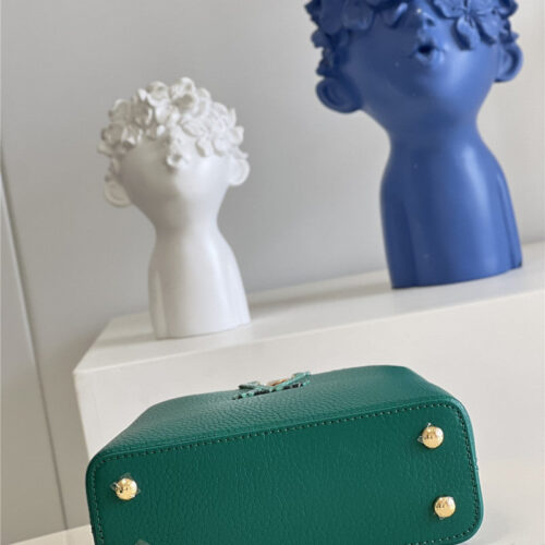 High Quality Luxury Louis Vuitton Capucines Mini Bag Green product detail