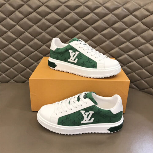 High Quality Luxury Louis Vuitton Mens Time Out Sneakers – Style 05347 product detail
