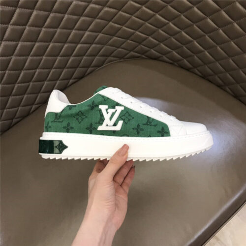 High Quality Luxury Louis Vuitton Mens Time Out Sneakers – Style 05347 product detail