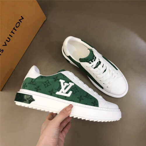 High Quality Luxury Louis Vuitton Mens Time Out Sneakers – Style 05347
