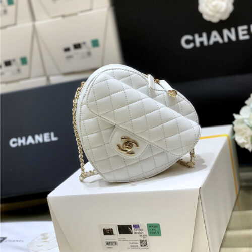 High Quality Luxury Chanel Diamond Heart Bag Large product detail