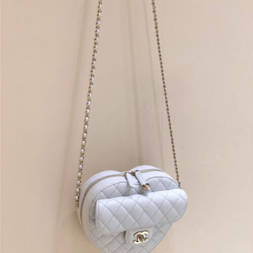 High Quality Luxury Chanel Diamond Heart Bag Large product detail