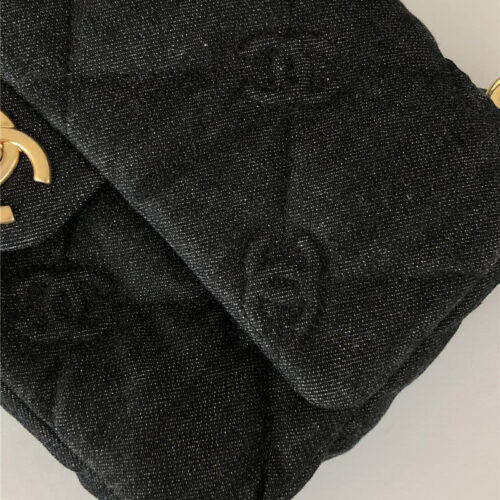 High Quality Luxury Chanel Chunky Chain Denim Bag product detail