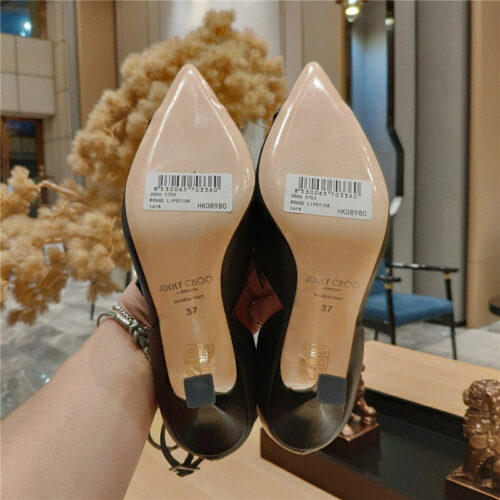High Quality Luxury Jimmy Choo Black Hosiery Sock Pump product detail
