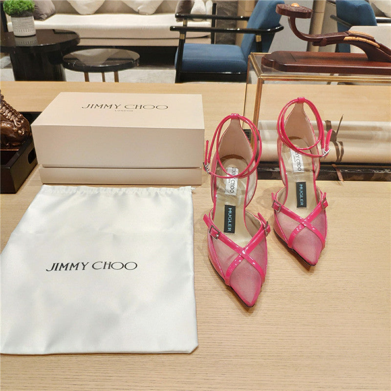 High Quality Luxury Jimmy Choo Black Hosiery Sock Pump – Style 19671 product detail