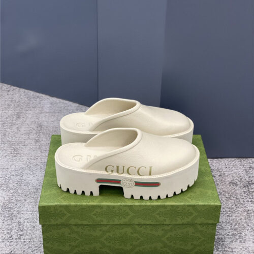 High Quality Luxury Gucci Platform Slippers