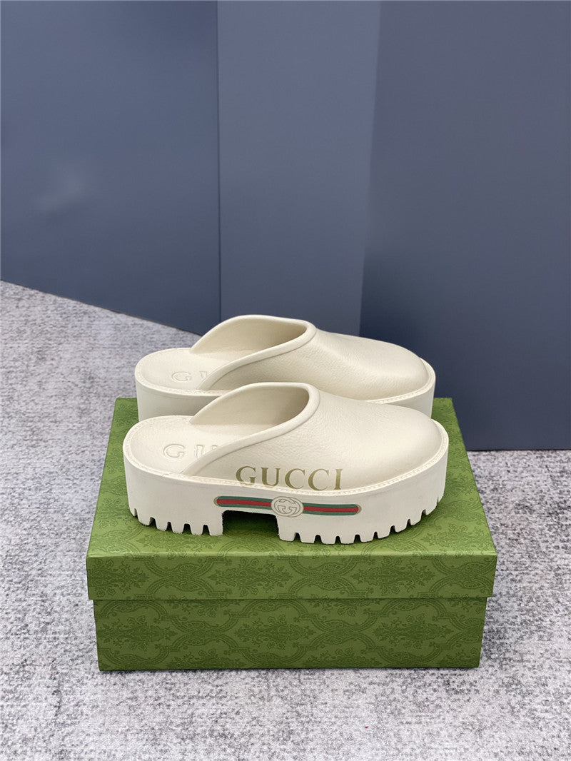 High Quality Luxury Gucci Platform Slippers