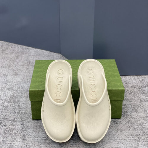 High Quality Luxury Gucci Platform Slippers product detail