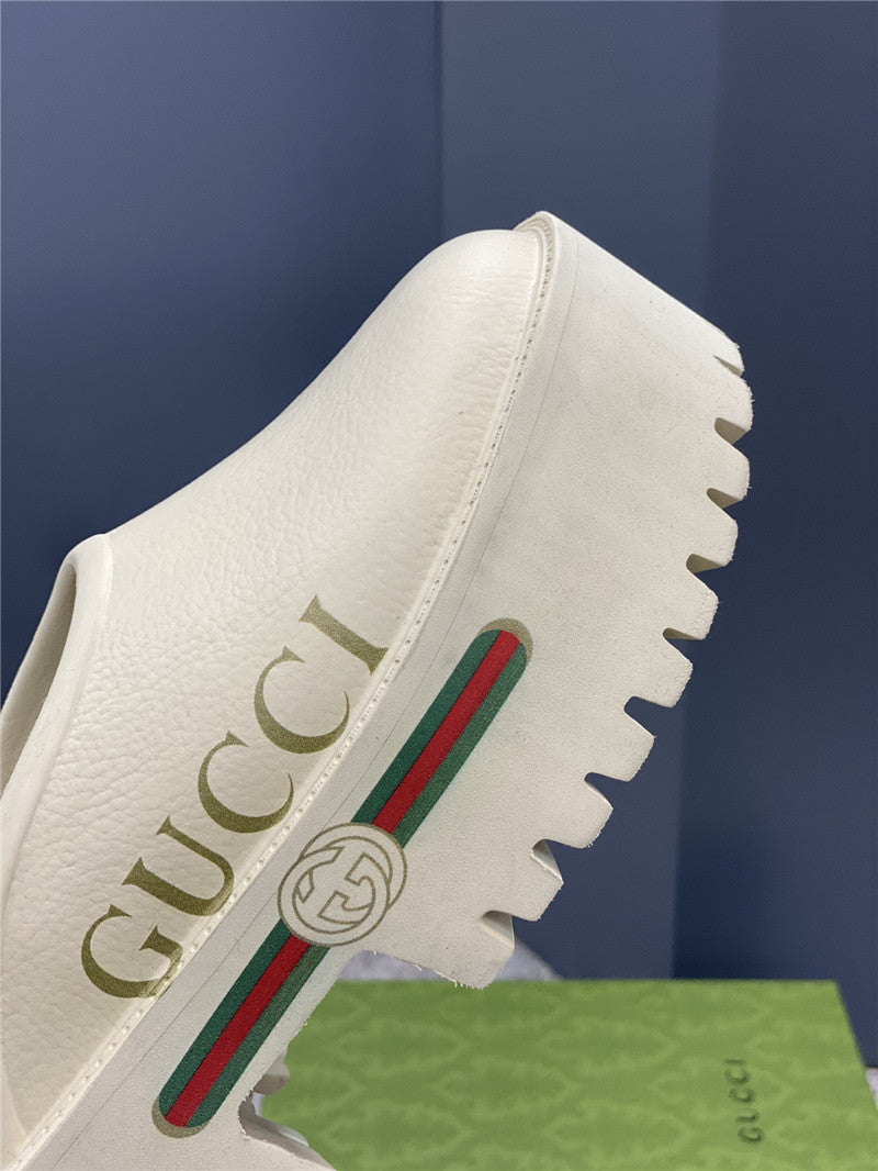 High Quality Luxury Gucci Platform Slippers product detail