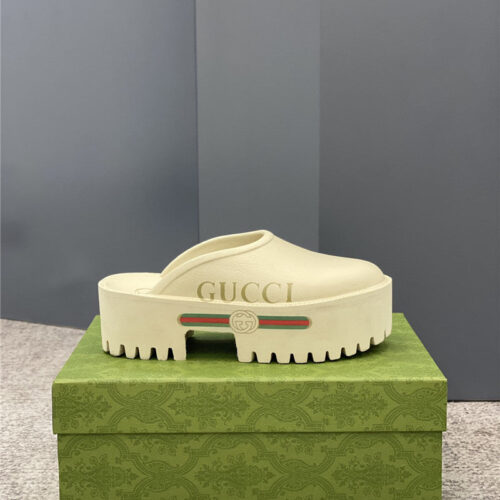 High Quality Luxury Gucci Platform Slippers product detail