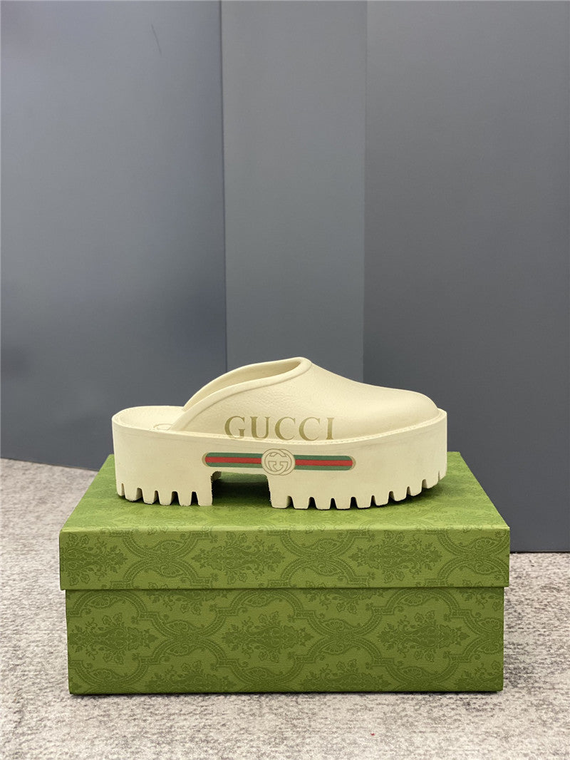 High Quality Luxury Gucci Platform Slippers product detail