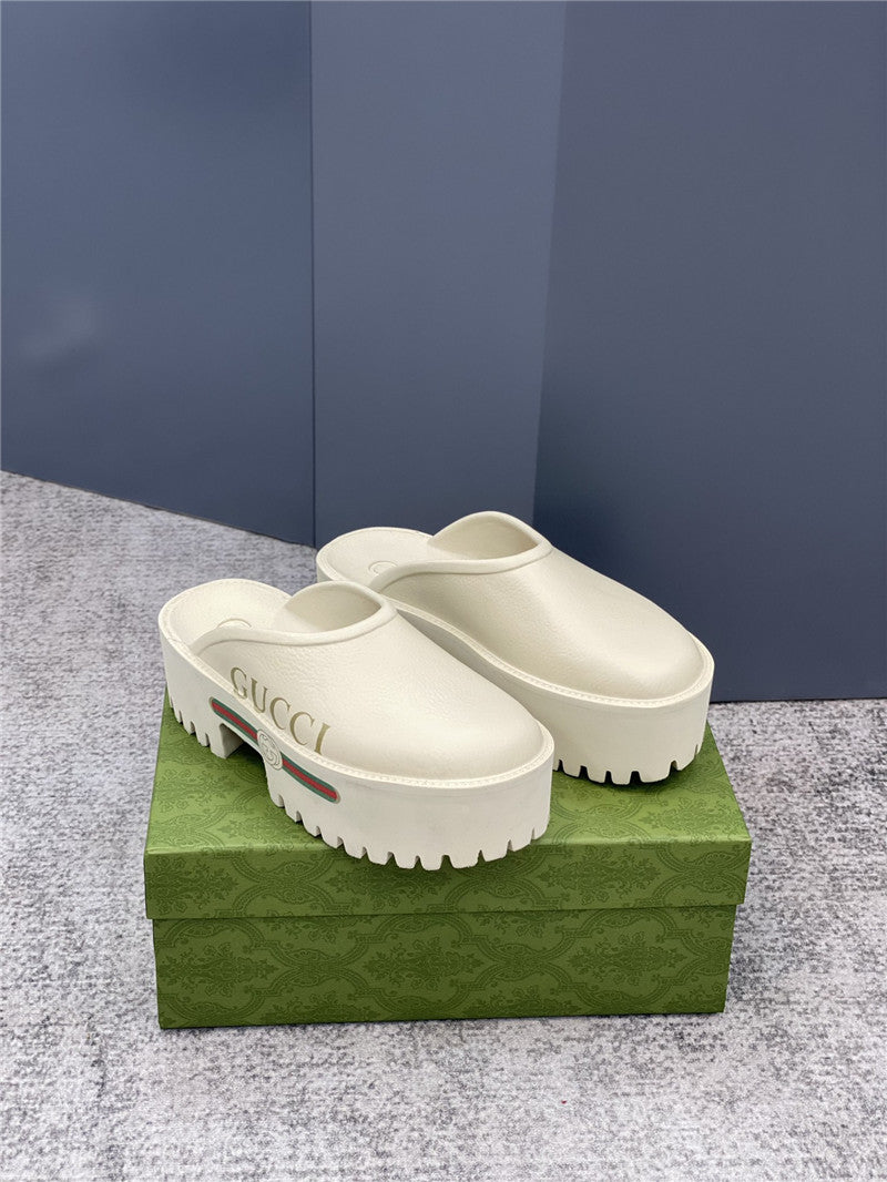 High Quality Luxury Gucci Platform Slippers product detail