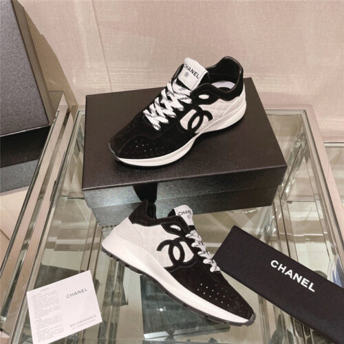 High Quality Luxury Chanel Cc Logo Sneakers product detail