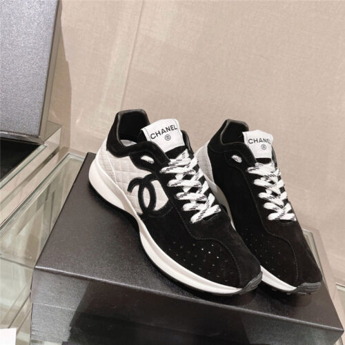 High Quality Luxury Chanel Cc Logo Sneakers