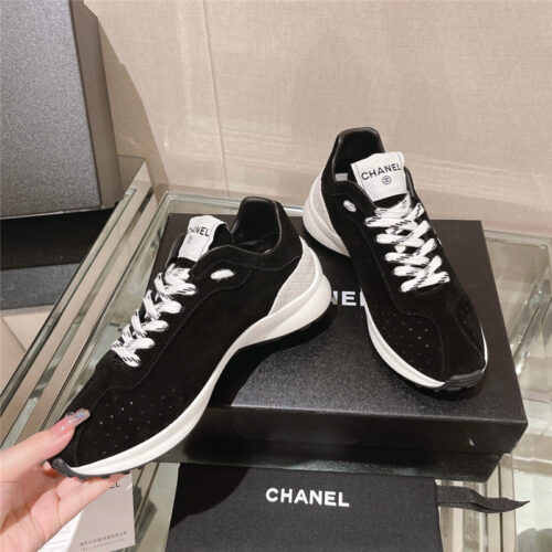High Quality Luxury Chanel Cc Logo Sneakers product detail