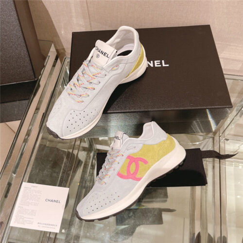 High Quality Luxury Chanel Cc Logo Sneakers – Style 97766 product detail