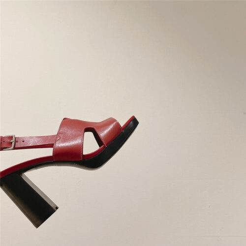 High Quality Luxury Hermes Chunky Heel Sandals – Style 22531 product detail