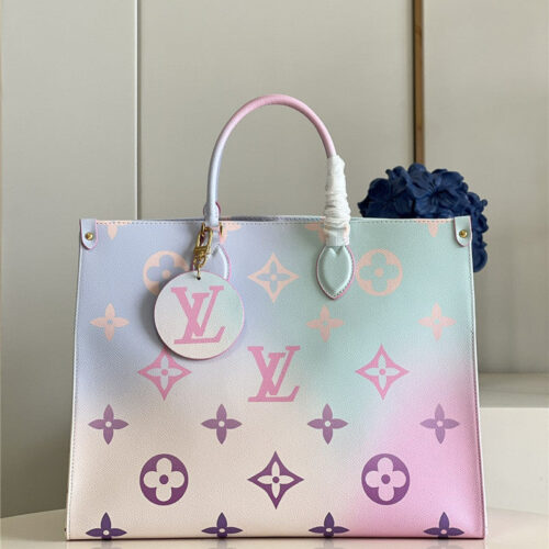 High Quality Luxury Louis Vuitton Onthego Gradient Color Bag
