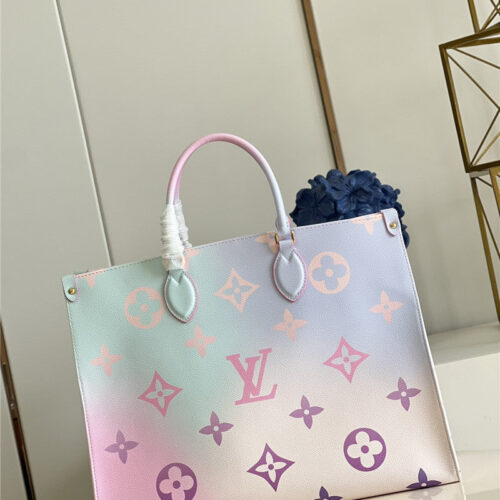 High Quality Luxury Louis Vuitton Onthego Gradient Color Bag product detail