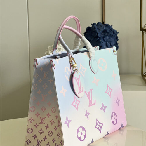 High Quality Luxury Louis Vuitton Onthego Gradient Color Bag alternate view