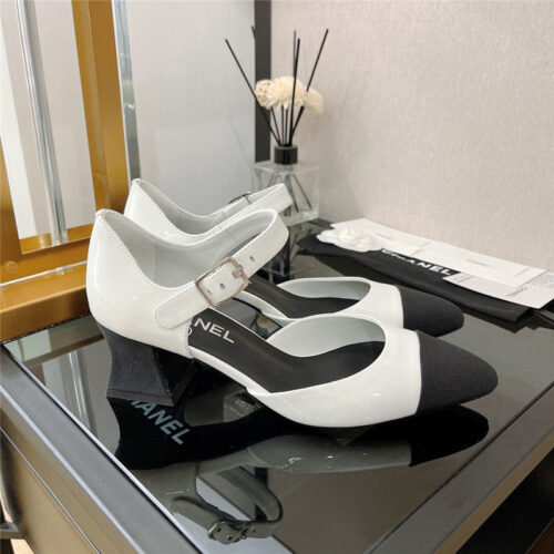 High Quality Luxury Chanel Chunky Heel Sandals – Style 13990 product detail