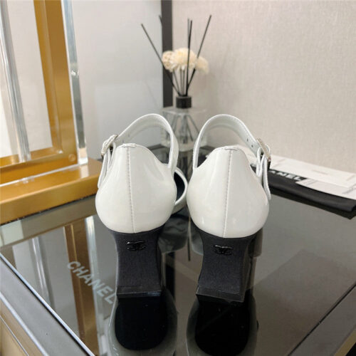 High Quality Luxury Chanel Chunky Heel Sandals – Style 13990 product detail
