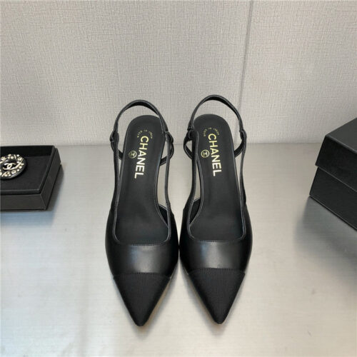 High Quality Luxury Chanel High Heel Sandals – Style 28294 alternate view
