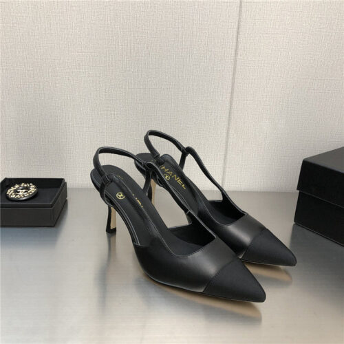 High Quality Luxury Chanel High Heel Sandals – Style 28294