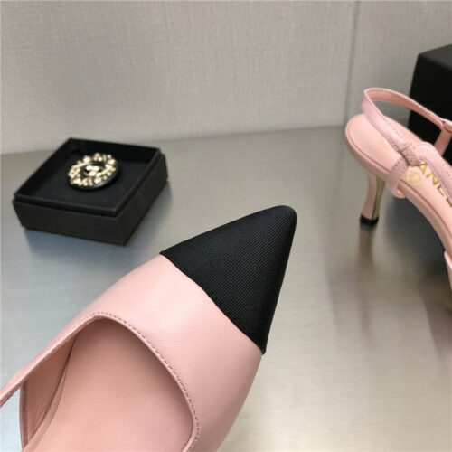 High Quality Luxury Chanel High Heel Sandals – Style 66150 product detail