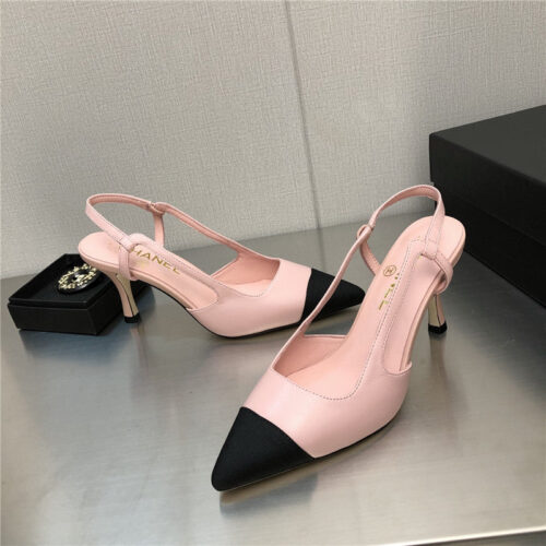 High Quality Luxury Chanel High Heel Sandals – Style 66150 product detail