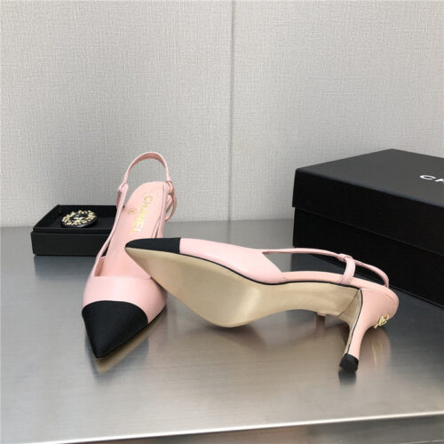 High Quality Luxury Chanel High Heel Sandals – Style 66150 product detail