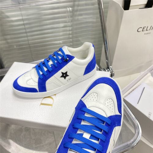 High Quality Luxury Dior Star White Sneakers – Style 41766 product detail