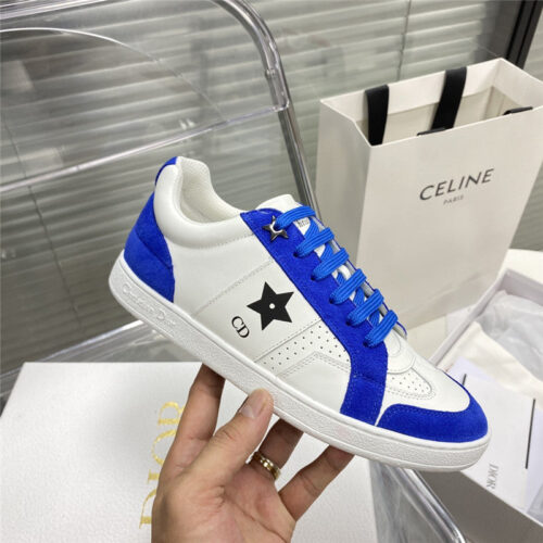 High Quality Luxury Dior Star White Sneakers – Style 41766 product detail