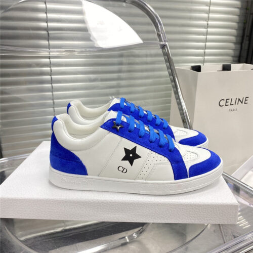 High Quality Luxury Dior Star White Sneakers – Style 41766 product detail