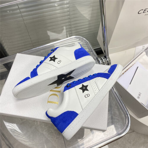 High Quality Luxury Dior Star White Sneakers – Style 41766 product detail