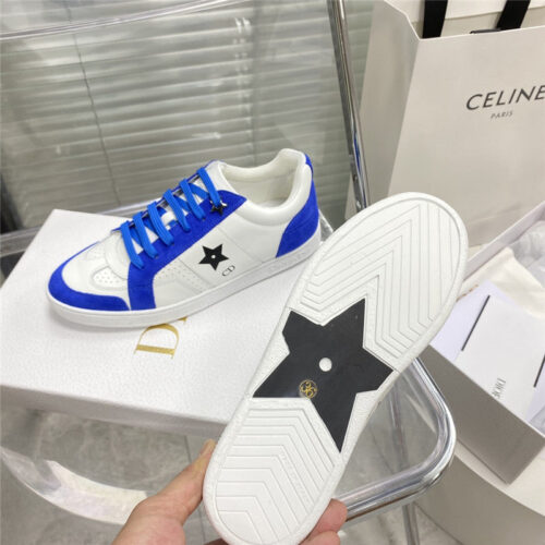 High Quality Luxury Dior Star White Sneakers – Style 41766 product detail