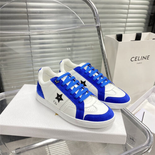 High Quality Luxury Dior Star White Sneakers – Style 41766