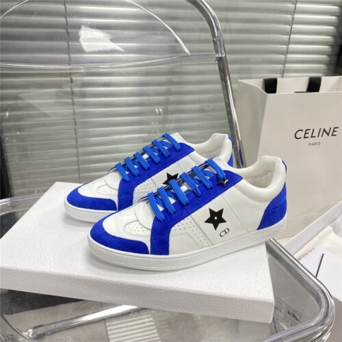 High Quality Luxury Dior Star White Sneakers – Style 41766 product detail