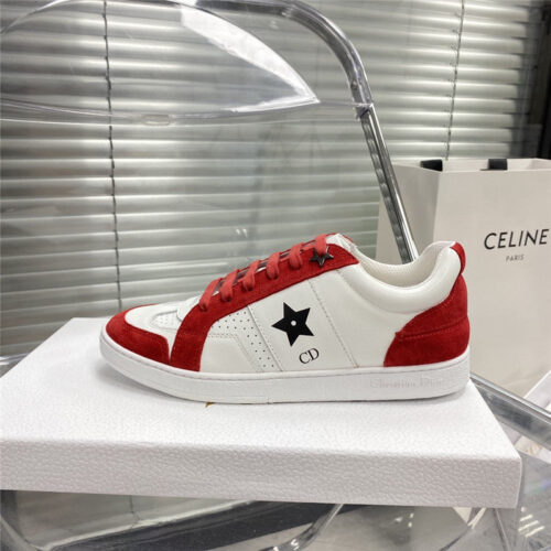 High Quality Luxury Dior Star White Sneakers – Style 20870 product detail