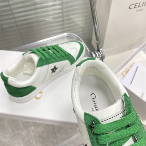 High Quality Luxury Dior Star White Sneakers – Style 60422 product detail