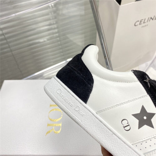 High Quality Luxury Dior Star White Sneakers – Style 75686 product detail