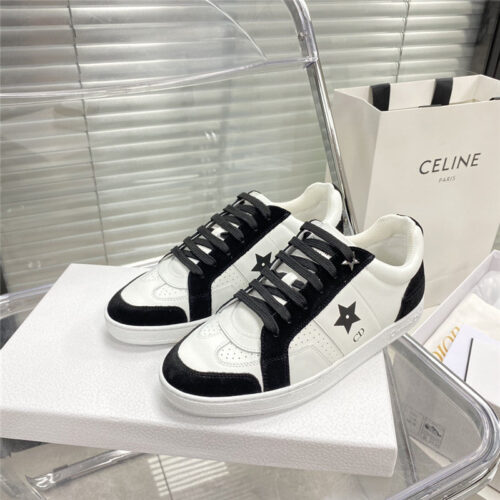 High Quality Luxury Dior Star White Sneakers – Style 75686 alternate view